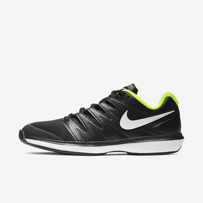 Nike Mens Air Zoom Prestige Tennis Shoes - Black/White/Volt - main image
