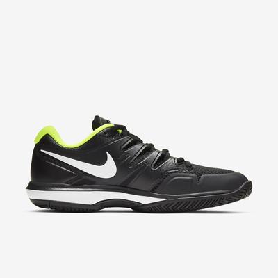 Nike Mens Air Zoom Prestige Tennis Shoes - Black/White/Volt - main image