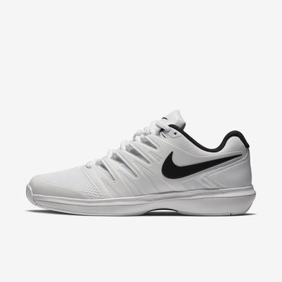 Nike Mens Air Zoom Prestige Tennis Shoes - White/Black