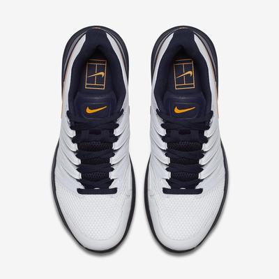 Nike Mens Air Zoom Prestige Tennis Shoes - White/Blackened Blue