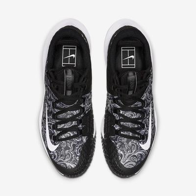 Nike Womens Air Zoom Zero Tennis Shoes - Black/White - main image