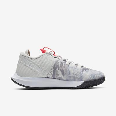 Men's air zoom zero tennis shoes white and laser crimson outlet