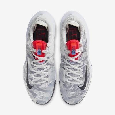 Nike Womens Air Zoom Zero Tennis Shoes Platinum Tint Laser Crimson 3 Grey