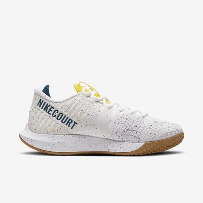 Nike Womens Air Zoom Zero Tennis Shoes - White/Optic Yellow - main image