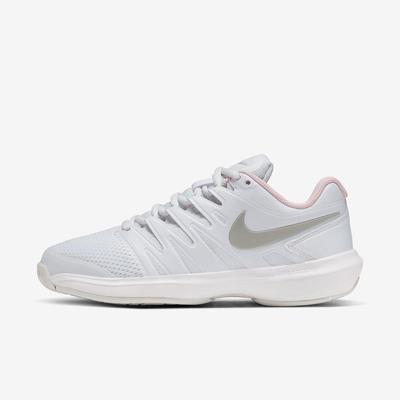 Nike Womens Air Zoom Prestige Tennis Shoes - White/Pink Foam - main image