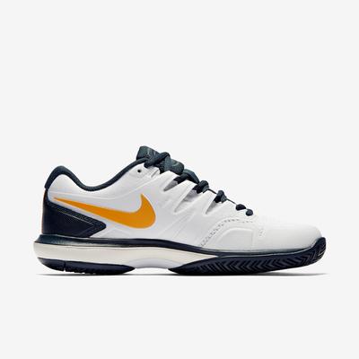 Nike Womens Air Zoom Prestige Tennis Shoes - White/Midnight Spruce - main image