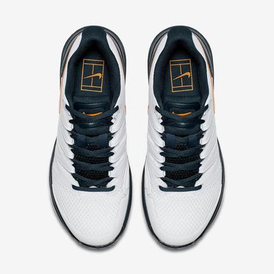 Nike Womens Air Zoom Prestige Tennis Shoes - White/Midnight Spruce