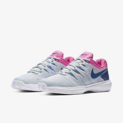 Nike Womens Air Zoom Prestige Tennis Shoes - Half Blue/Pink Blast - main image