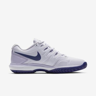 Nike Womens Air Zoom Prestige Tennis Shoes - White/Purple - main image