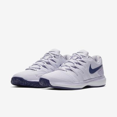 Nike Womens Air Zoom Prestige Tennis Shoes - White/Purple - main image