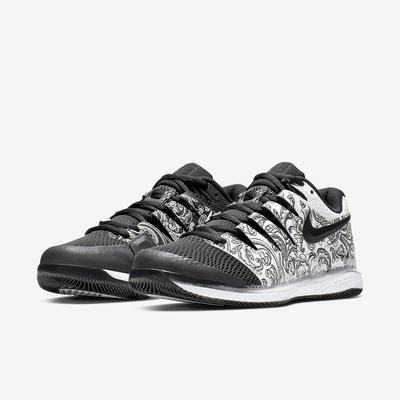 Nike Womens Air Zoom Vapor X Tennis Shoes - White/Black - main image