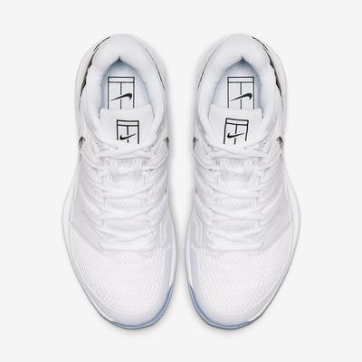 Nike Womens Air Zoom Vapor X Tennis Shoes - White/Black/Canary - main image