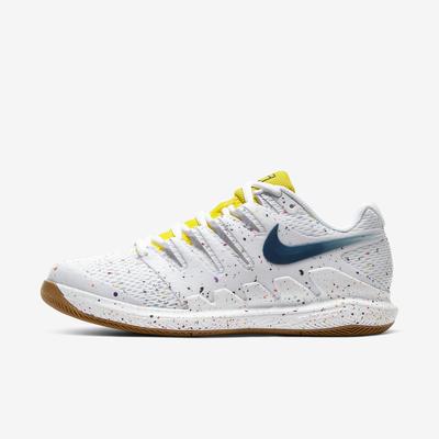 Nike Womens Air Zoom Vapor X Tennis Shoes - White/Optic Yellow - main image