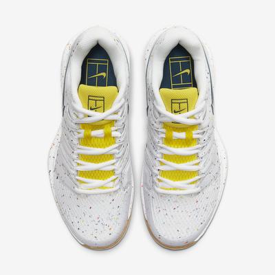 Nike Womens Air Zoom Vapor X Tennis Shoes - White/Optic Yellow - main image