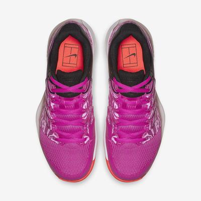 Nike Womens Air Zoom Vapor X Tennis Shoes - Laser Fuchsia/Psychic Pink - main image