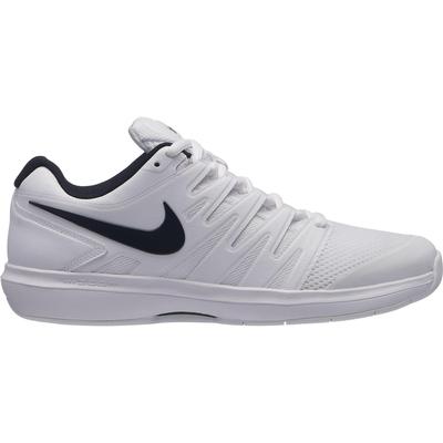 Nike Kids Air Zoom Prestige Carpet Tennis Shoes - White/Black