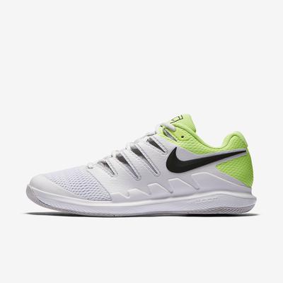 Nike Mens Air Zoom Vapor X Tennis Shoes - Grey/Volt Glow