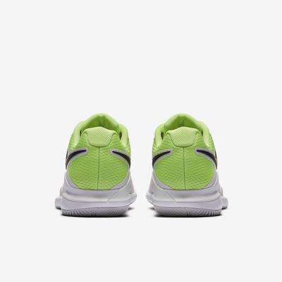 Nike Mens Air Zoom Vapor X Tennis Shoes - Grey/Volt Glow