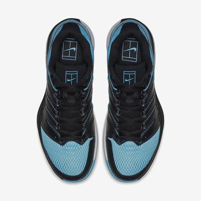 Nike Mens Air Zoom Vapor X Tennis Shoes - Black/Gamma Blue - main image