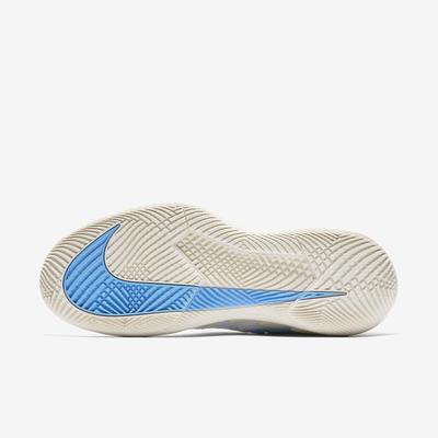 Nike Mens Air Zoom Vapor X Tennis Shoes - White/Blue - main image