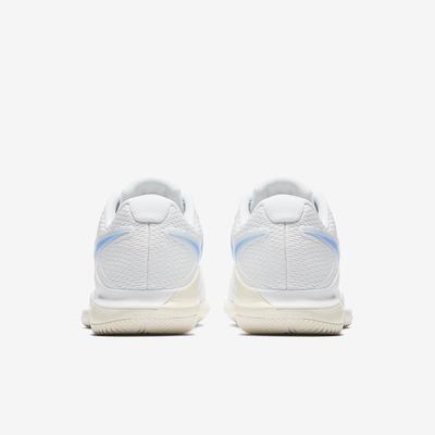 Nike men's air zoom vapor x tennis shoes - white/blue outlet