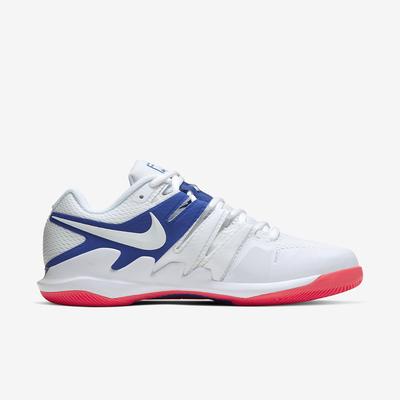 Nike Mens Air Zoom Vapor X Tennis Shoes - White/Game Royal - main image