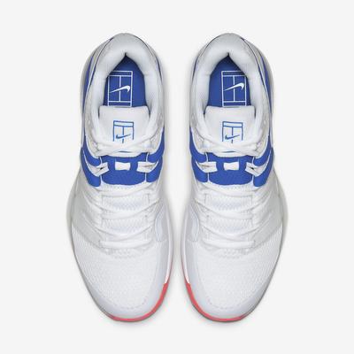 Nike Mens Air Zoom Vapor X Tennis Shoes - White/Game Royal - main image