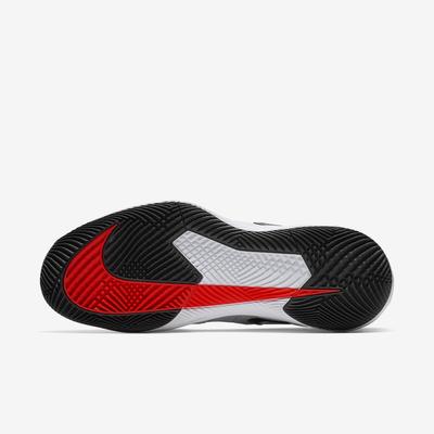 Nike Mens Air Zoom Vapor X Tennis Shoes - White/Bright Crimson/Black - main image