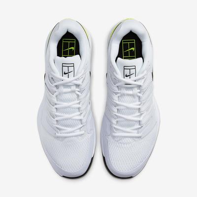 Nike Mens Air Zoom Vapor X Tennis Shoes - White/Volt - main image