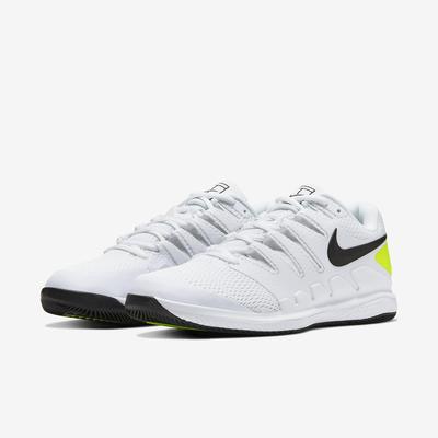 Nike Mens Air Zoom Vapor X Tennis Shoes - White/Volt - main image