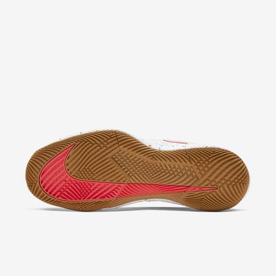 Nike Mens Air Zoom Vapor X Tennis Shoes - White/Laser Crimson - main image