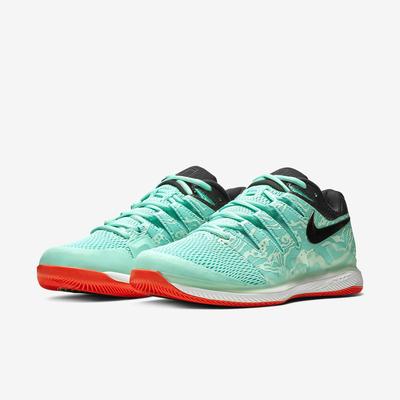 Nike Mens Air Zoom Vapor X Tennis Shoes - Aurora/Teal Tint  - main image