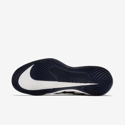 Nike Mens Air Zoom Vapor X Tennis Shoes - Blackened Blue/Orange Peel - main image