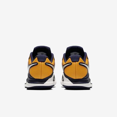 Nike Mens Air Zoom Vapor X Tennis Shoes - Blackened Blue/Orange Peel - main image