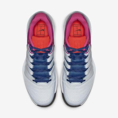 Nike Mens Air Zoom Vapor X Tennis Shoes - Half Blue/Multi-Colour