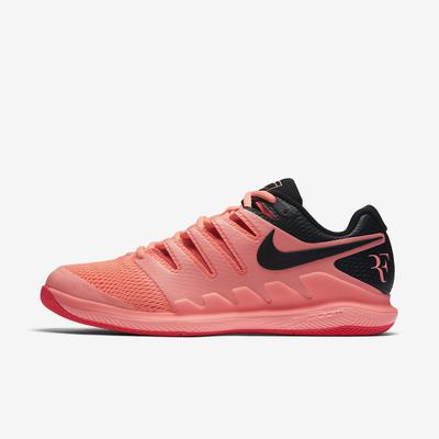 Nike Mens Air Zoom Vapor X RF Tennis Shoes - Lava Glow/Solar Red/Black - main image
