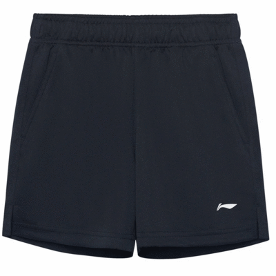 Li-Ning Kids Competition Shorts - Navy - main image