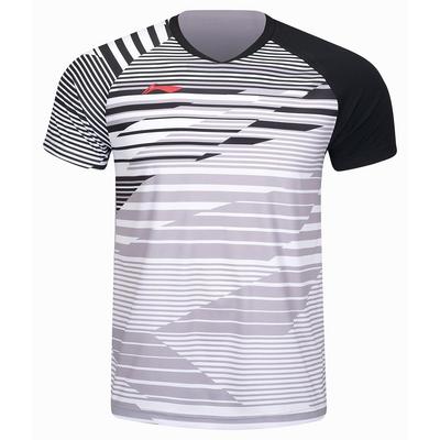 Li-Ning Mens Competition T-Shirt - White/Black - main image