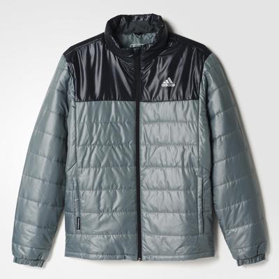 Adidas Mens Basic Padded Jacket - Vista Grey/Black - main image