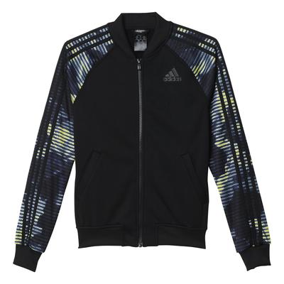 Adidas Womens Track Jacket - Black/Multicolour - main image
