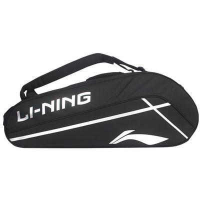 Li-Ning 6 in 1 Badminton Racket Bag - Black/Silver - main image