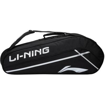 Li-Ning 3 in 1 Badminton Racket Bag - Black/Silver - main image