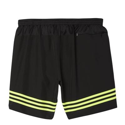 Adidas Mens Response 7-Inch Shorts - Black/Yellow - main image