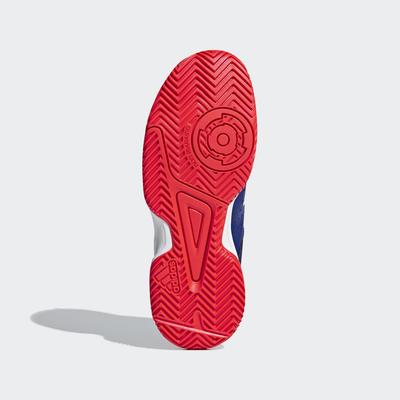 Adidas Boys Court Stabil Indoor Court Shoes - Legend Ink/Blue/White - main image