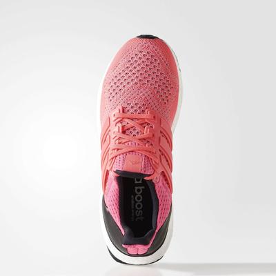 Adidas Womens Ultra Boost Running Shoes - Flash Red/Core Black - main image