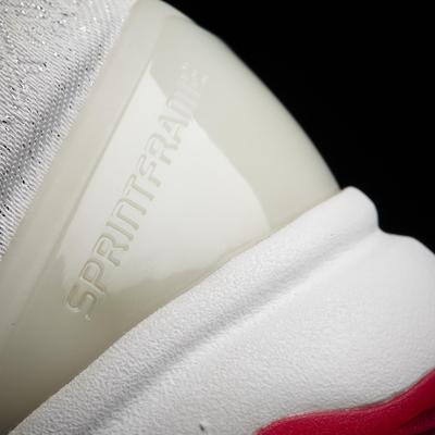 Adidas Womens Adizero Ubersonic Tennis Shoes - White/Red - main image