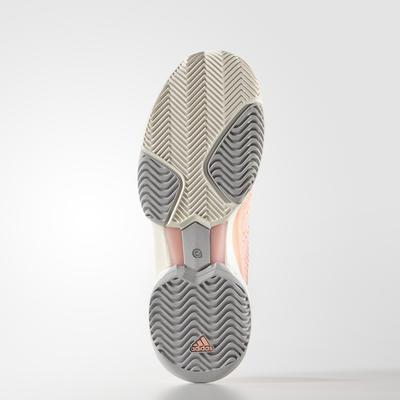 Adidas Womens SMC Barricade Boost 2016 Tennis Shoes - Pink/Orange