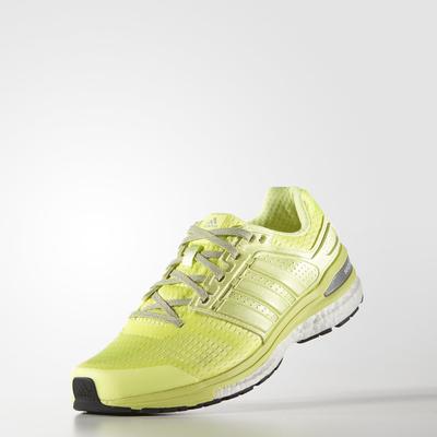 Adidas Womens Supernova Sequence 8 Boost Running Shoes - Frozen Yellow - main image