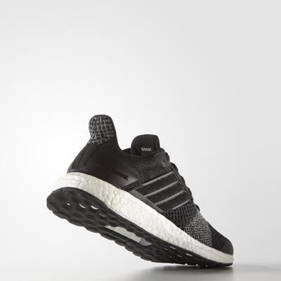 Adidas Womens Ultra Boost St Glow Running Shoes - Black - main image