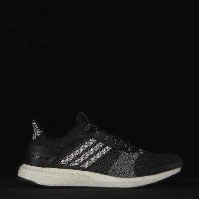 Adidas Womens Ultra Boost St Glow Running Shoes - Black - main image